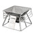 Stainless Steel Folding Portable Barbecue Grill