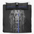 Thin Blue Line Lion - 3-In-1 Bedding Cover Set