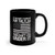 If You Don't Stand Up For The Flag, Then Don't Live Under It - 11oz Black Mug