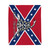 Southern Dixie Series: Don't Tread On Me Rebel - Plush Blanket