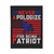 Never Apologize For Being A Patriot - Plush Blanket