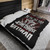 Jesus Christ & American Veteran - Plush Blanket