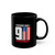 Never Forget Patriot Day - 11oz Black Mug Never Forget Patriot Day - 11oz Black Mug