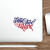 Land Of The Free Because Of The Brave - Die-Cut Sticker
