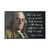 Benjamin Franklin - Framed Canvas Print