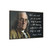 Benjamin Franklin - Framed Canvas Print