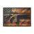 American Firearms 2 - Framed Canvas Print