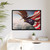 Patriot Eagle - Framed Canvas Print