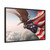 Patriot Eagle - Framed Canvas Print