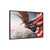 Patriot Eagle - Framed Canvas Print