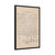 The Declaration Of Independence - Framed Canvas Print