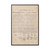 The Declaration Of Independence - Framed Canvas Print