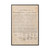 The Declaration Of Independence - Framed Canvas Print
