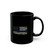 Thin Blue Line Series: Blue Line Flag - 11oz Black Mug