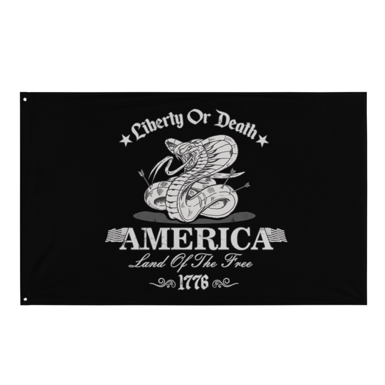 Liberty Or Death 3 - Sublimated Flag