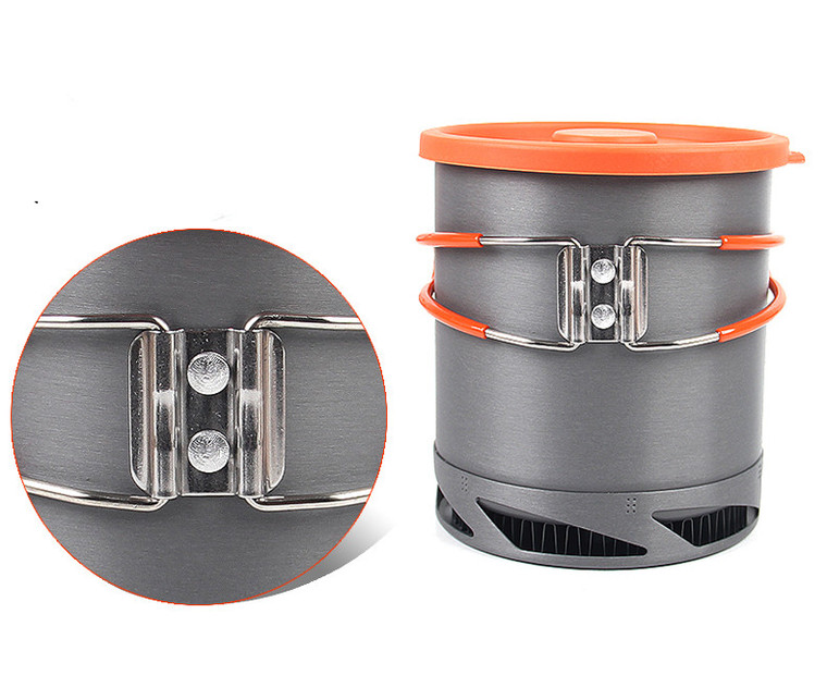 Heat-Collecting Camping Pot