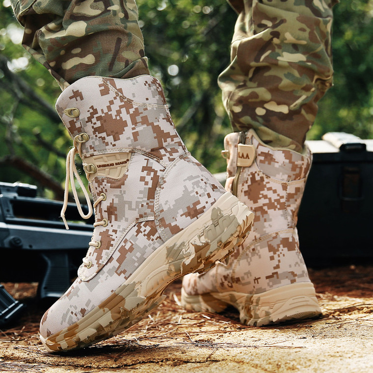 Men's - Outdoor High Top Tactical Military Boots