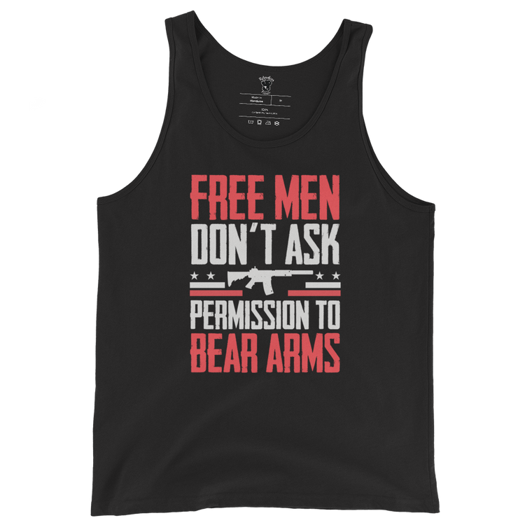 Free Men Don't Ask Permission - Unisex Tank Top