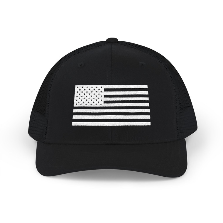 American Flag - Snapback Trucker Cap