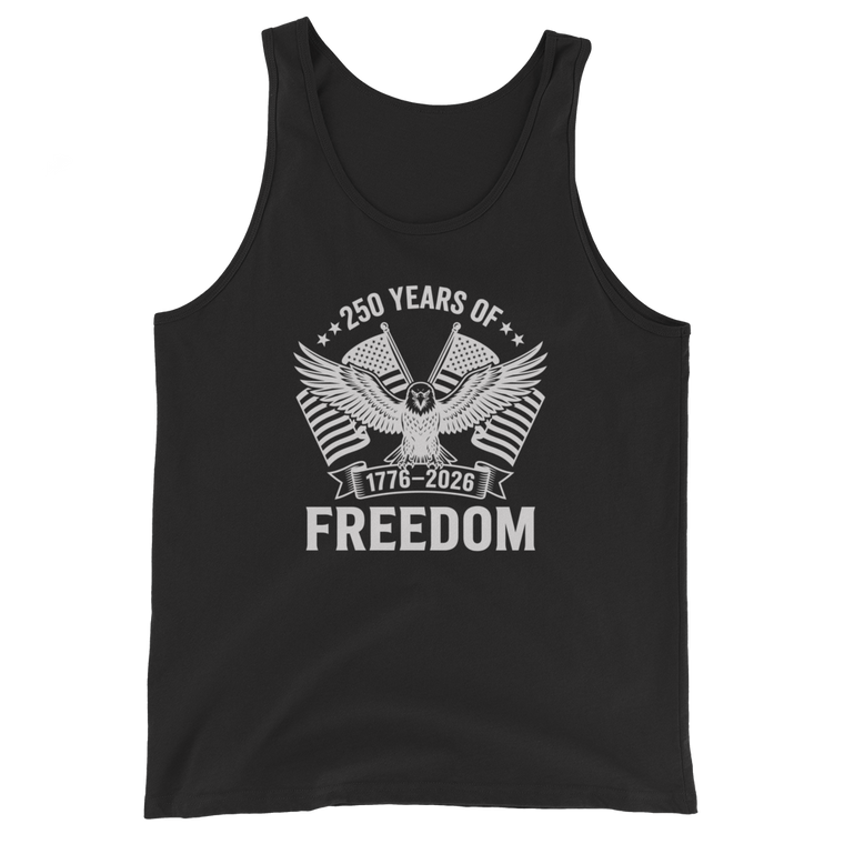 America: 250 Years Of Freedom - Unisex Tank Top
