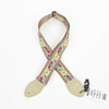Souldier "Edelweiss" Red Blue & Yellow Pattern Guitar Strap