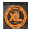 D'Addario ECB82 Chromes Long Scale Flat Wound Bass Strings Medium 50-105