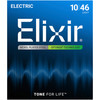 Elixir 19052 Optiweb Electric Guitar Strings - Light 10-46