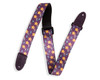Levy's 1 1/2" Kids Guitar Strap - Printed Shooting Star Design