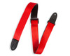 Levy's 1 1/2" Wide Kids Guitar Strap - Red