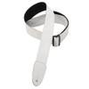 Levy's M7GP-WHT Garment Leather Guitar Strap - White