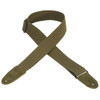 Levy's MC8-GRN Cotton Guitar Strap - Green