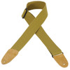 Levy's MC8-TAN Cotton Guitar Strap - Tan