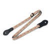 Levy's MJ19 Henderson Series Jacquard Ukulele Strap - Red & Yellow