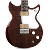 Harmony Rebel Figured Flame Maple Top - Transparent Brown