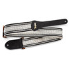 Taylor 2" Academy Jacquard Leather Guitar Strap - White-Black