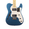 Fender American Vintage II 1972 Telecaster Thinline Maple - Lake Placid Blue