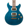 Used Gibson Les Paul Standard Double Cutaway Flame Top Blue 1998