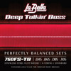 La Bella 760FS-TB Deep Talkin' Bass Flatwound Bass Strings - 45-105 Standard