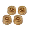 Gibson Speed Knobs 4 Pack - Gold