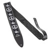 Souldier Torpedo 2.5" Guitar Strap - "Young" Peace Dove Black and White