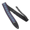 Souldier Torpedo 2.5" Guitar Strap - "Stained Glass" Royal Blue