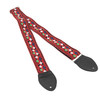 Souldier 2" Guitar Strap - "Clapton" Red Pattern
