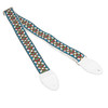 Souldier 2" Guitar Strap - "Stained Glass" Blue