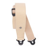 D'Addario Comfort Leather Auto Lock Guitar Strap 2.5" - Tan