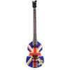 2012 Hofner 500/1 Limited Edition Diamond Jubilee Electric Violin Bass Union Jack
