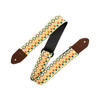 Levy's Mid Century Modern Series Guitar Strap - Red, Blue, Green & Gold MCM Bubbles
