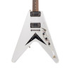 Used Juno Flying V Clear Acrylic Polymer Lucite