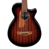 Ibanez AEGB24FE Fretless Acoustic-Electric Bass - Mahogany Sunburst