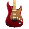 Used Fender American Deluxe Stratocaster V Neck Candy Apple Red 2005