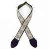 Souldier "Moche" Green & Purple Pattern 2" Guitar Strap